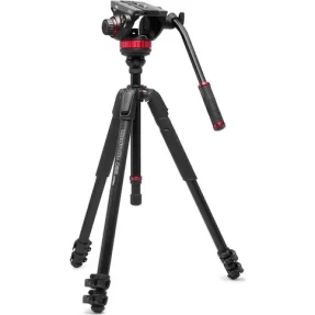 Manfrotto 502 Head Arca Swiss & 055 Aluminium 3 Sec Video