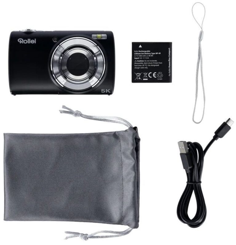 Appareil Photo Numérique Rollei Powerflex Compact – 64MP, Vidéo 5K, Zoom Optique 5x, Double Caméra, écran Tactile - 5