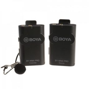 BOYA BY-WM4 Pro-K1 2.4 GHz Lavalier draadloze microfoon