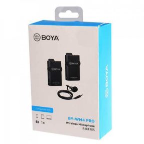 BOYA BY-WM4 Pro-K1 2.4 GHz Lavalier draadloze microfoon