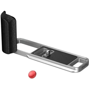 SmallRig 5447 Mount Plate met siliconen handgrip zilver (voor de Fujifilm X-E5)