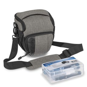 PEDEA Camera Tas medium FASHION PRO (licht) grijs