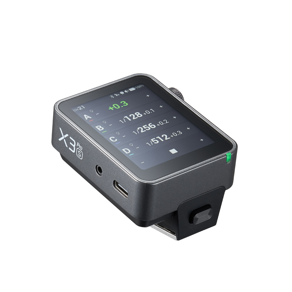 Godox X3 PRO S – Trigger Wireless TTL 2.4G Per Sony, Touch Screen, Batteria 2930mAh E Controllo Via APP