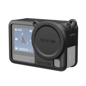 Telesin Siliconen Cover + Lensdop voor DJI Osmo Action 6