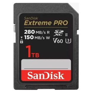 SanDisk Extreme PRO SD UHS-II 1TB/280/150