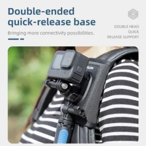 Telesin Backpack Strap Mount 360° draaibaar