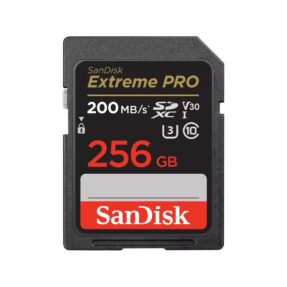 SanDisk Extreme Pro 256GB SDXC 200mbs UHS-I V30